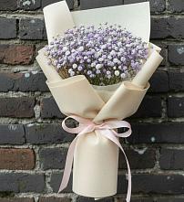 Букет цветов из:  Гипсофила в Каринское