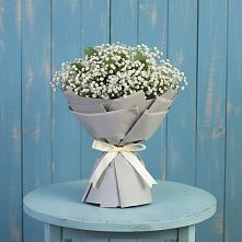 Букет цветов из:  Гипсофила в Каринское