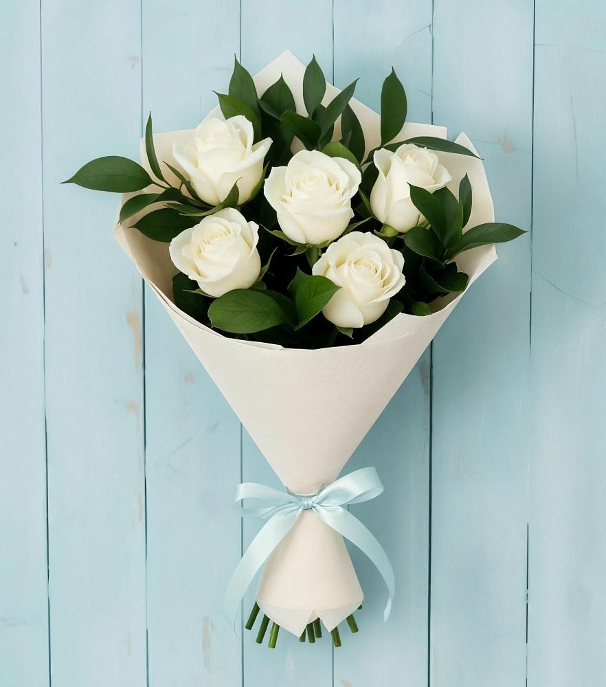 Букет цветов из: Розы в Каринское