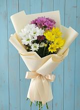 Букет цветов из:  Хризантемы в Каринское