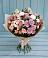 Букет цветов из: Хризантемы, Розы и Альстромерии в Каринское