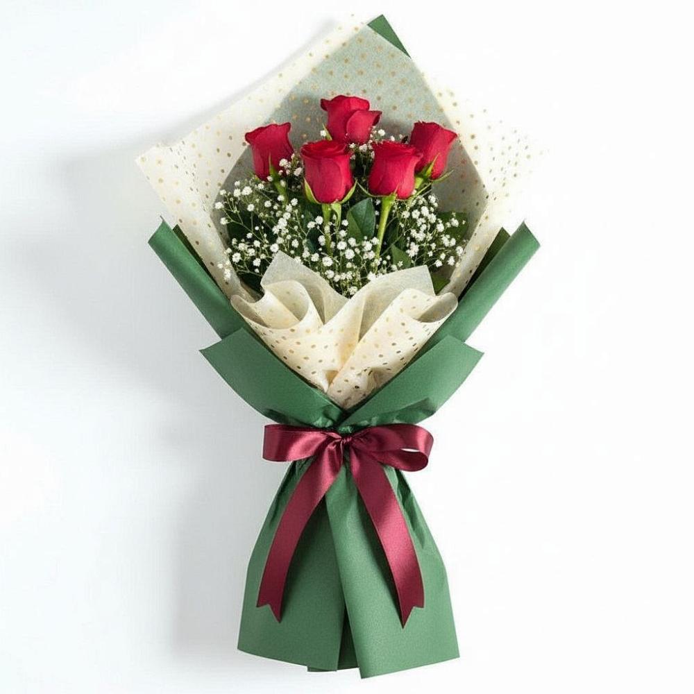 Букет цветов из: Розы в Каринское