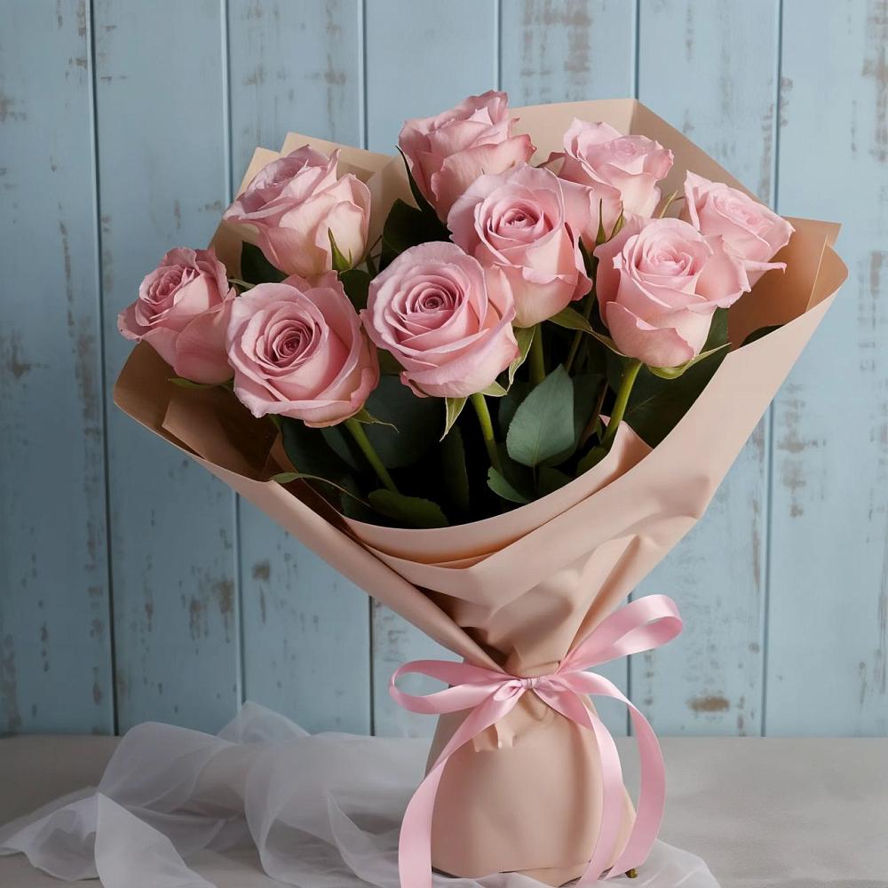 Букет цветов из: Розы в Каринское