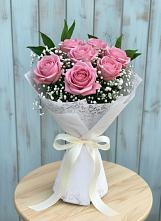 Букет цветов из:  Розы в Каринское