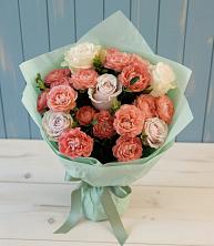 Букет цветов из:  Розы в Каринское