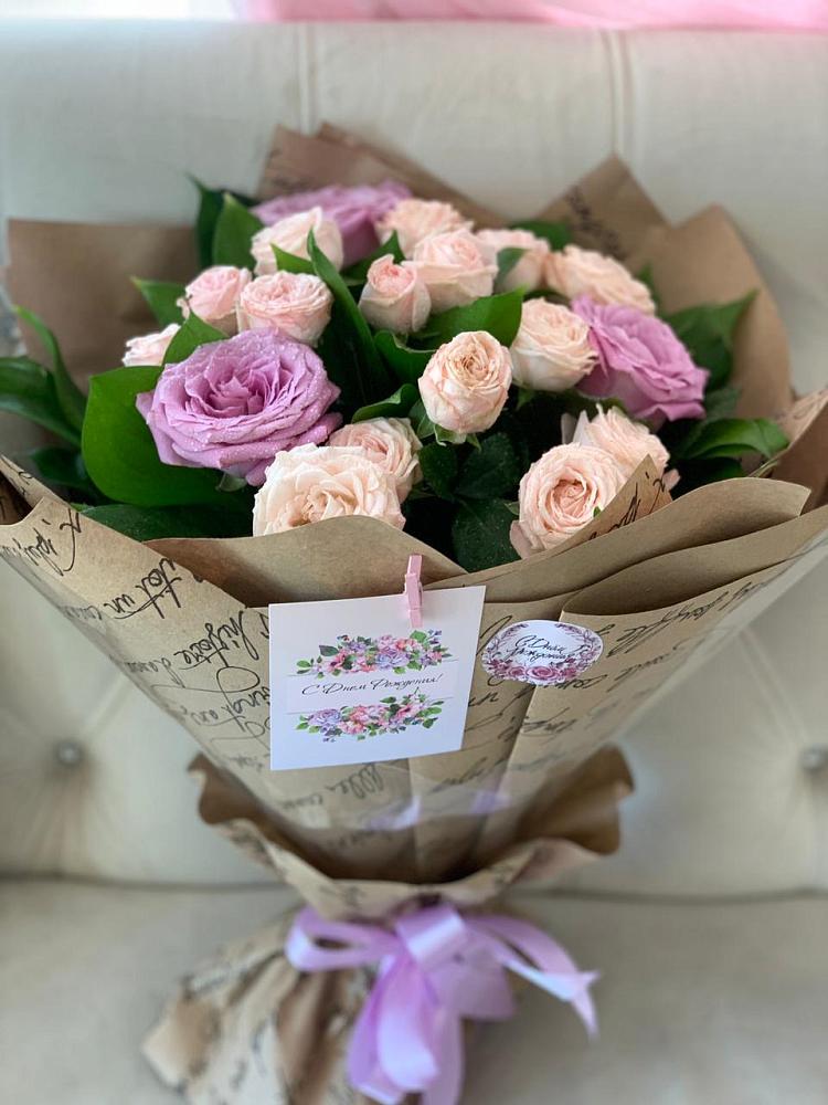 Букет цветов из: Розы в Каринское