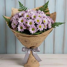 Букет цветов из:  Хризантемы в Каринское