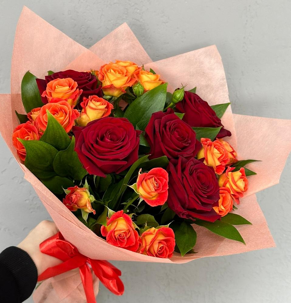 Букет Любовь и восторг в Каринское