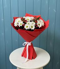 Букет цветов из:  Хризантемы в Каринское