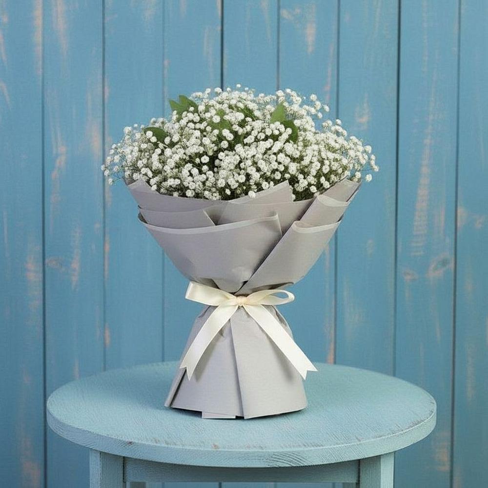 Букет цветов из: Гипсофила в Каринское