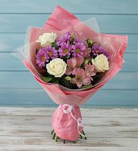 Букет цветов из:  Герберы в Каринское