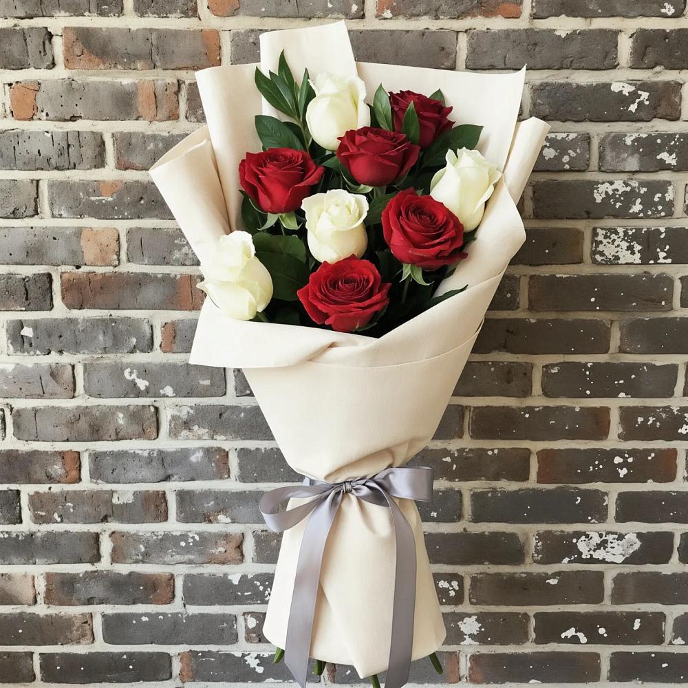 Букет цветов из: Розы в Каринское