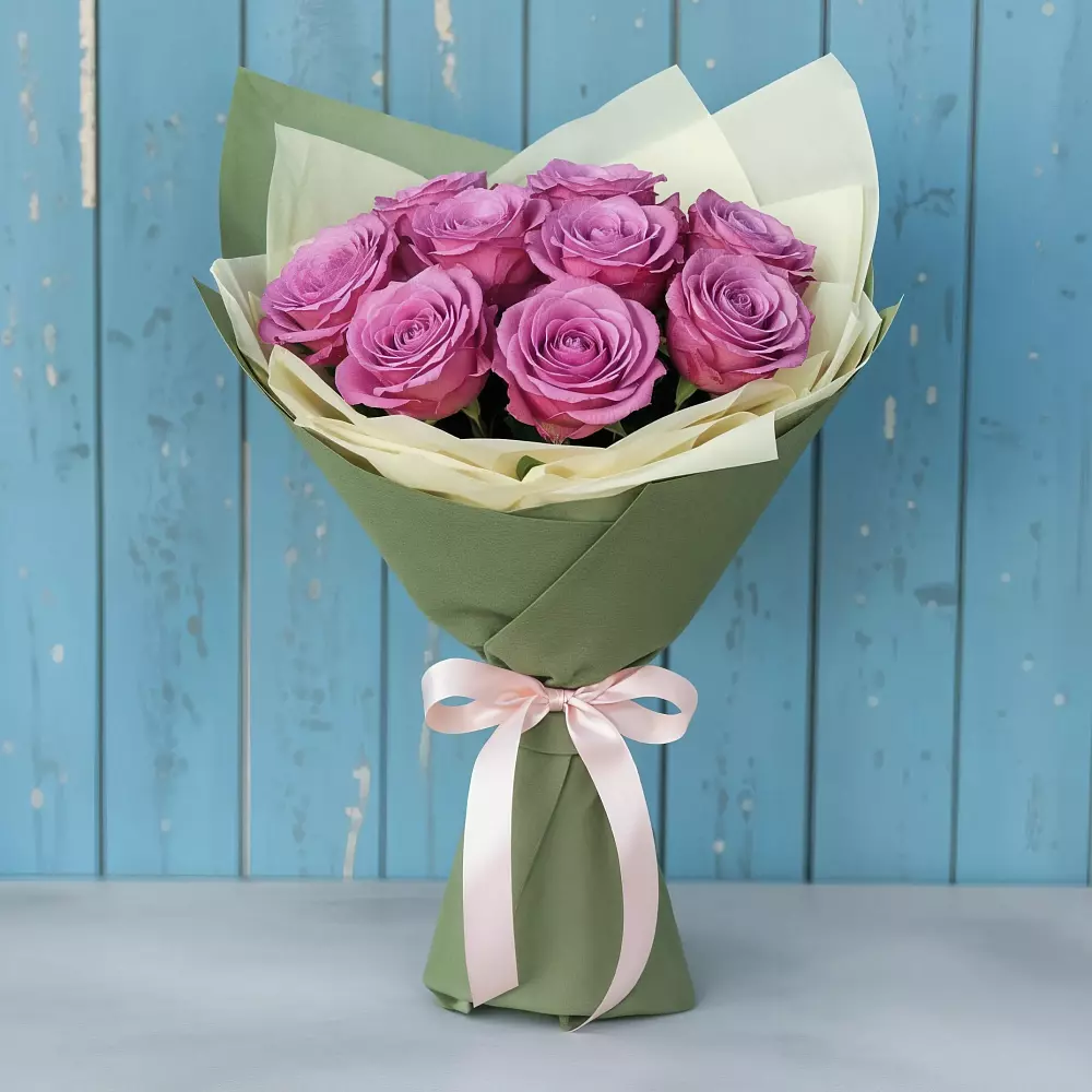 Букет Розы Фёрст Леди в Каринское