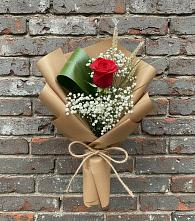 Букет цветов из:  Розы в Каринское
