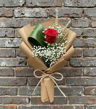 Букет цветов из:  Розы в Каринское