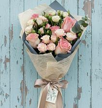 Букет цветов из:  Розы в Каринское