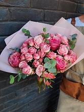 Букет цветов из:  Розы в Каринское