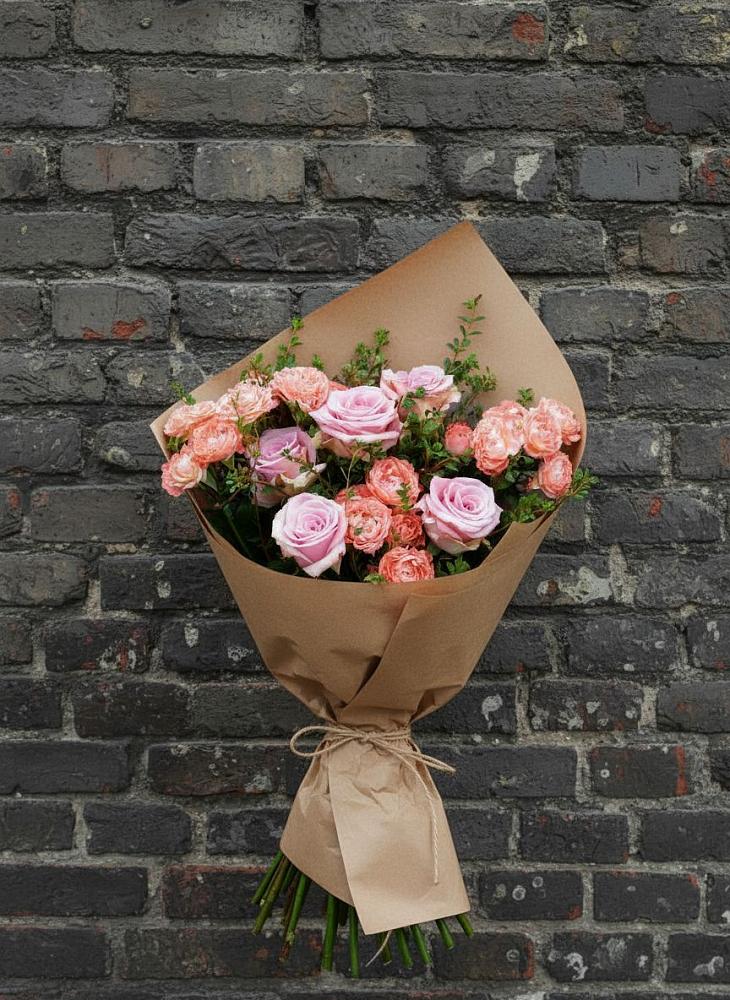 Букет цветов из: Розы в Каринское