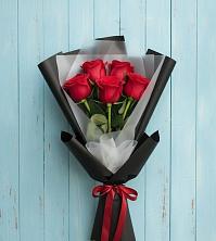 Букет цветов из:  Розы в Каринское