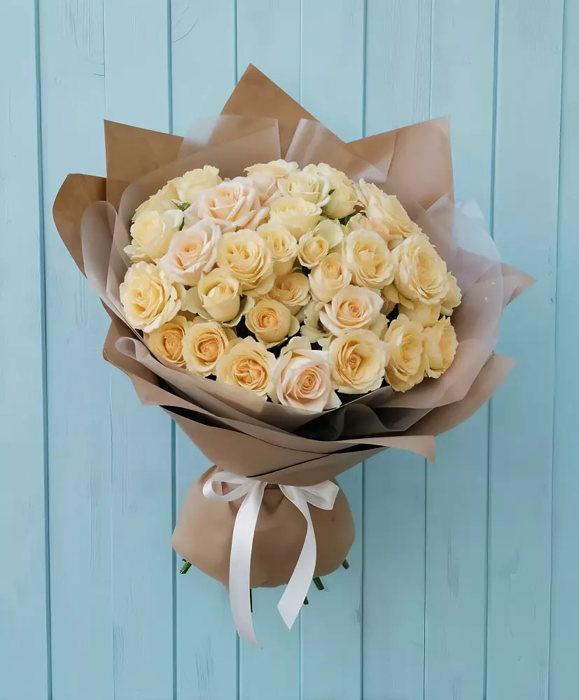 Букет Кремовое облако в Каринское