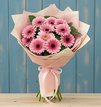 Букет цветов из:  Герберы в Каринское
