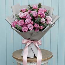 Букет цветов из:  Розы в Каринское